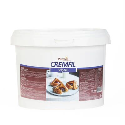 Puratos Cremfil Vişneli Dolgu 6 Kg - 1