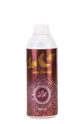 Lunart Sedefli Lal Sprey Boya 400 Ml - 1