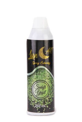 Lunart Sedefli Yeşil Sprey Boya 250 Ml - 1