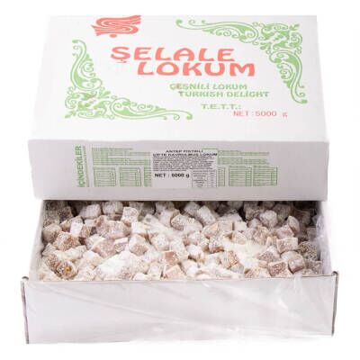 Şelale Çifte Kavrulmuş Lokum 5 Kg - 1