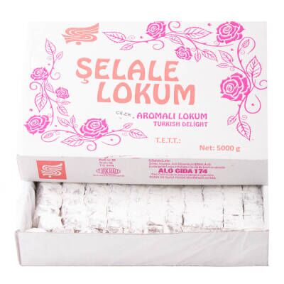 Şelale Çilekli Lokum 5 Kg - 1