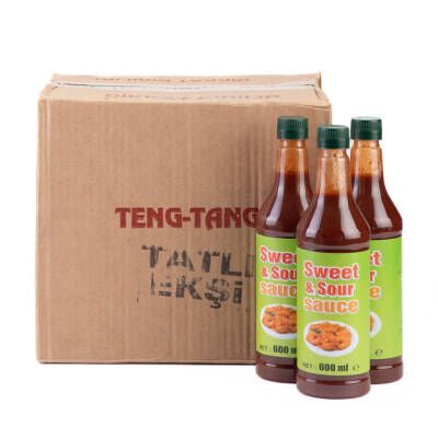 Teng Tang Tatlı Ekşi(Sweet And Sour) Sosu 600 Ml 12li - 1