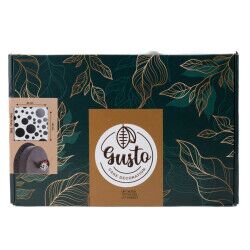 Dr. Gusto Kare Siyah Yuvarlak Dekor Çikolata 288 Ad (Kod:8596) - Dr. Gusto