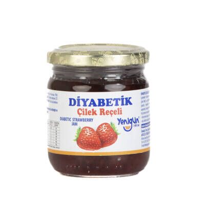 Yenigün Diyabetik Çilek Reçeli 230 G 6lı - 1