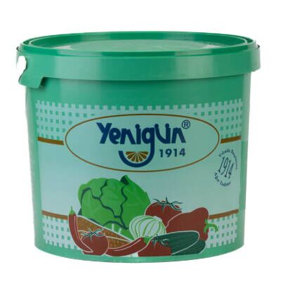 Yenigün Şeftali Çağlası Turşusu 17 Kg Net-8 Kg Süzme - 1