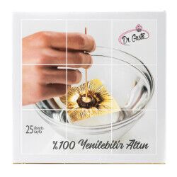 Dr. Gusto Yenilebilir Altın Varak 25 Yaprak - Dr. Gusto